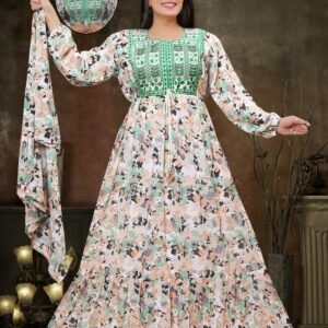 2PC Printed Kashmiri Shaifoon Suit AN-5085